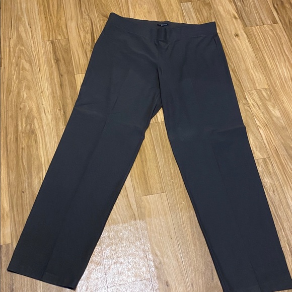 Eileen Fisher ladies dark green dress pants; size Large - Picture 4 of 4